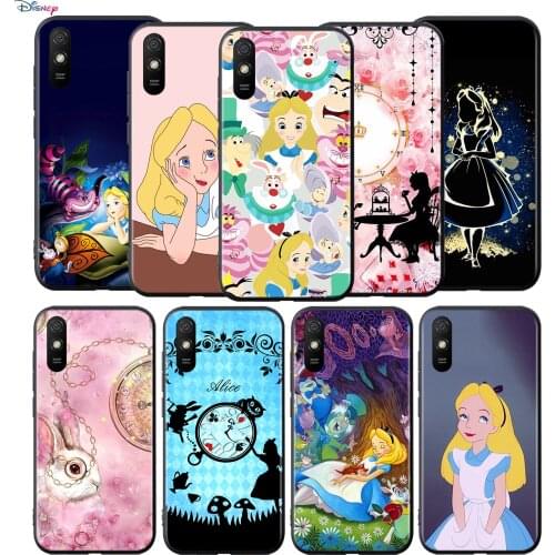 Silicone Cover Alice in Wonderland For Xiaomi Redmi 9T 9 9C 9A 9AT 9i 8 8A 7 6 Pro 7A 6A 5 5A 4X Plus Phone Case