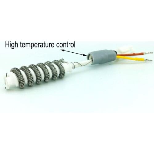 10x 110V/220V 550W Hot Air Gun Spiral Heating Element Core Replacement for Digital display A1146 850 850D Soldering Station Iron