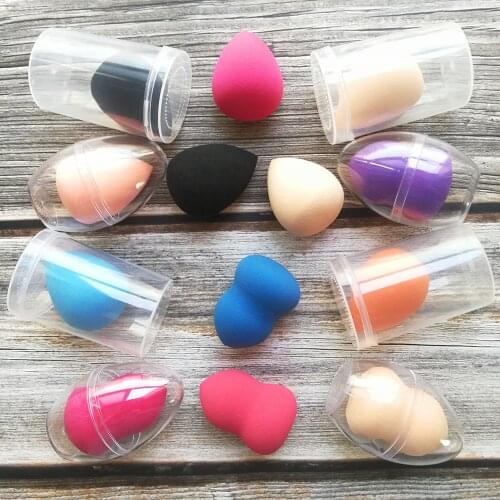 1Pcs Cosmetic Puff Makeup Foundation Sponge Powder Smooth Beauty Cosmetic Various Make Up Sponge Beauty Tool With Box