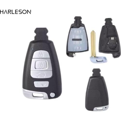 Smart Remote Control Car Key Shell Case With 4 Buttons - for Hyundai Veracruz 2007 2008 2009 2010 2011 2012, 95440-3J600