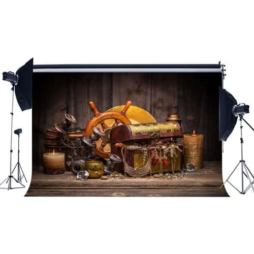 West Cowboy Backdrop Shabby Helm Diamond Box Gloomy Stripes Wood Photography Background Journey Portraits