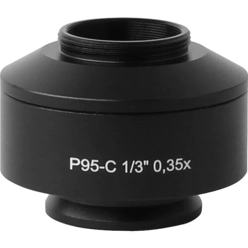 Zeiss C-Mount Microscope adapter lens P95-C 1/3" 0.35x CSP035XC for Primostar Primo vert series microscope camera adaptor