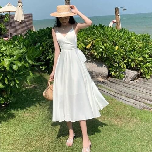 Women Fashion Summer Mesh Embroidery Dress 2020 Summer Ladies O-Neck Long Sleeve Hollow Out Ankle-Length Dresses Vestidos