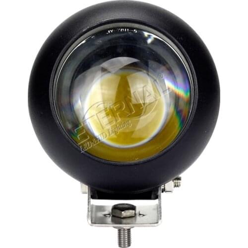 2pcs 25W motorcycle fog lights led work lights high beam car headlight spot lights for truck 12V 24V Round led lamp brightness