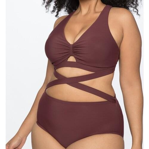 2021 New Swimsuit Plus Fertilizer To Increase Bikini Swimsuit European and American Sexy Split Female Swimwear Bikini