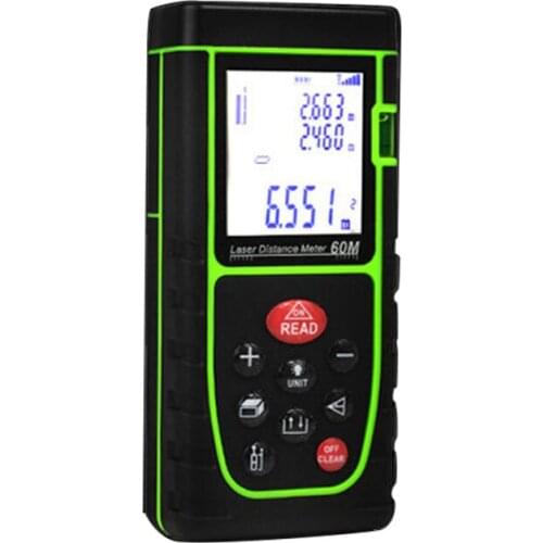 40M Meter Range Finder Measure Handheld Digital Distance Area Volume With Bubble Level Measure Tool CNIM Hot