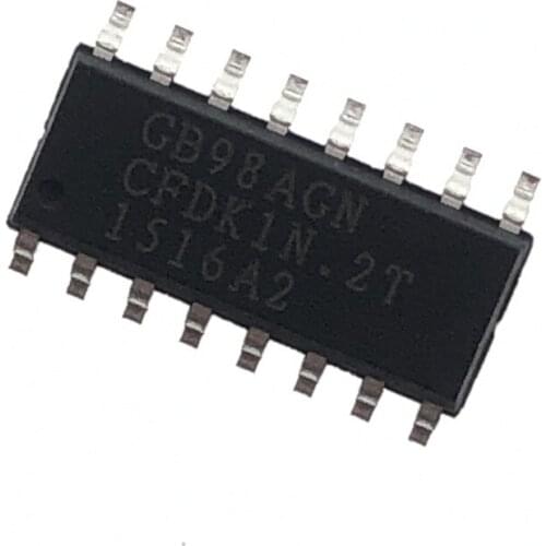 5PCS GB98AGN SOP-16 GB98AG GB98 SOP16 Power management chip New and original
