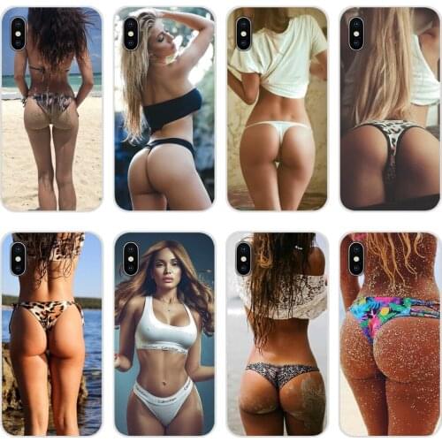 Phone Cases Covers For Samsung Galaxy Note 8 9 10 20 S7 Edge S8 S9 S10E S20 Lite Plus Ultra Sexy ass Underwear Bikini Woman girl