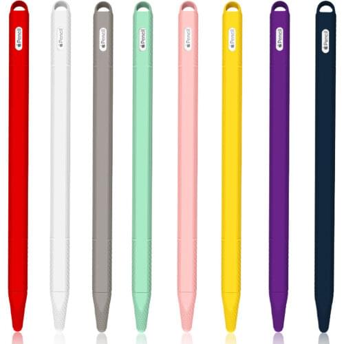 For Pencil 2 Case Holder Cover 2020 Protective Tablet Silicone For Case Soft Pen Touch Stylus Compatible pen