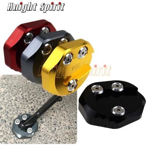 For HONDA Rebel 500 Rebe 300 CMX300 CMX500 2017-2021 CNC Kickstand Foot Plate Side Stand Extension Pad Enlarge Extension