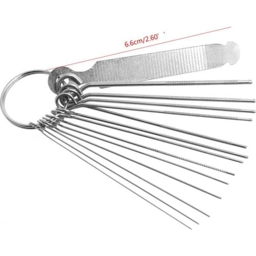 Guitar Nut Slotting File Saw Rods Slot Filing Set Luthier Replacement Accessory Rasp tool