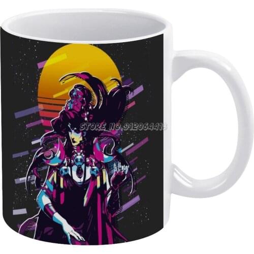 Hades Game ( 80s ) Coffee Mugs 330ml Creative Travel Mug and Cup Office Drinkware Mugs Tazza Zagreus Zagreus Hades Fan Art Hades