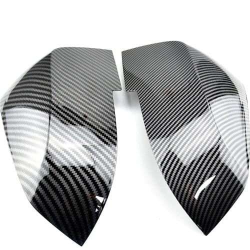 Mirror Covers Left Right Side Rearview Mirror Cover Cap For Bmw F20 F21 F87 M2 F23 F30 F36 X1 E84 I3 I3S Auto Accessories