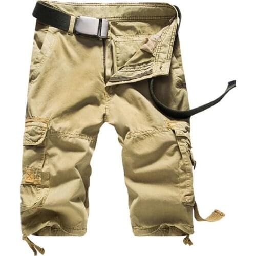 50% Cargo Shorts Men Cool Summer Hot Sale Men Multi-pocket Summer Casual Sports Cycling Shorts Sweatpants Fifth Pants