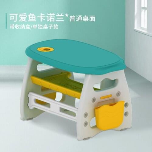 Kids table and chair set children furniture kids desk chair Childrens toys multi-function Can be assembled interesting