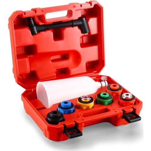 8pcs Oil Funnel Filling Kit with 6 Adapters Automotive Tool for Car Truck