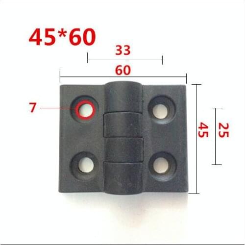 Nylon hinge 45 * 60 plastic Hinge