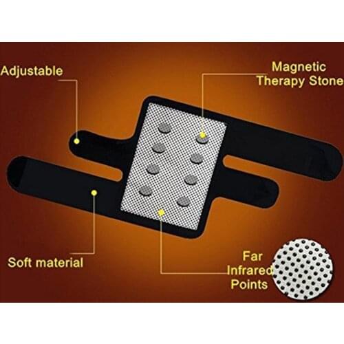 Newly 2 Pcs Self-Heating Knee Support Cold-Proof Adjustable Tourmaline Magnetic Therapy Pad Arthritis Brace Protective Belt