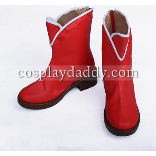 Lovelive! School Idol Festival Sunny Day Nozomi Tojo Red Shoes Cosplay Short Boots S008
