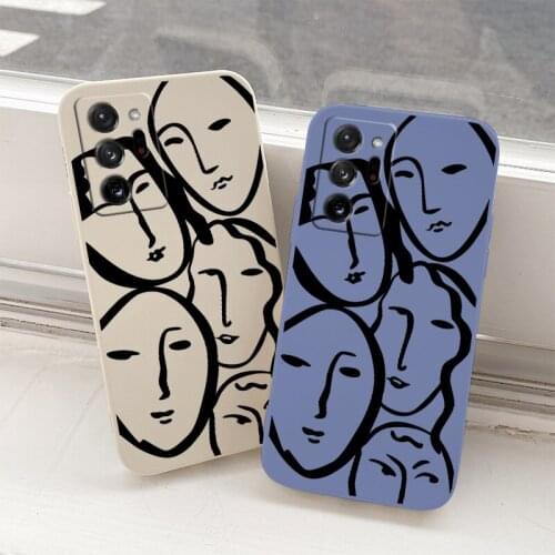 Stick Figure Silicone Case For Samsung Galaxy A72 A52 A42 A32 A22 A21S A02S A12 A02 A71 A51 A41 A31 Shockproof Soft Phone Cover