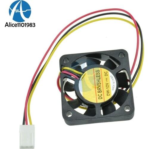 3 Pin 3pin 4cm Computer CPU Heat Sink Cooler Cooling Fan PC 4cm 40x40x10mm DC 12V