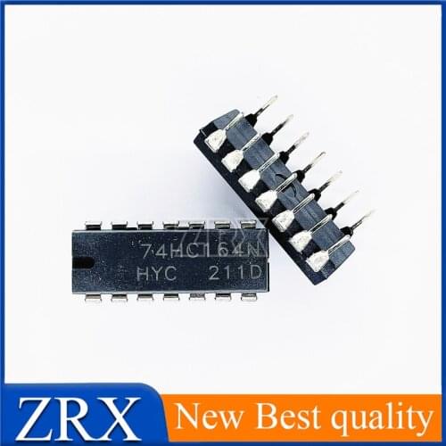 5Pcs/Lot SN74HC164N 74HC164 shift register DIP-14 IC chip