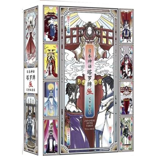 78 Pcs Tarot Cards Japanese Style Tarot Deck For Fun Cards Table Games Cards Collection Japanese Myth Tarot Single Card