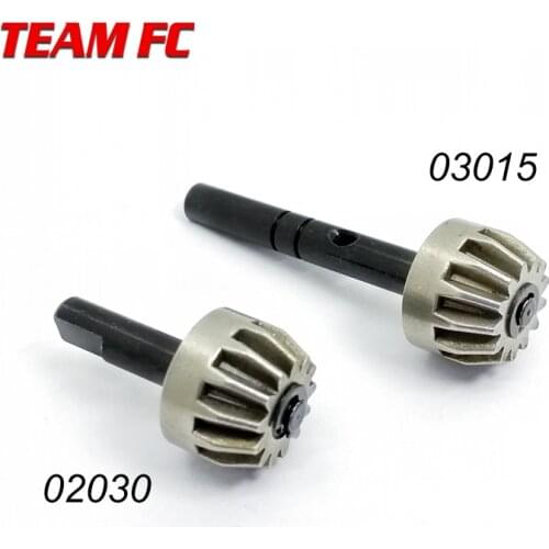 2pcs HSP 1/10 RC car 02030 03015 Differential Diff Gear Complete 38TModel Car Spare Parts Fit Buggy Monster 94122 94188 94155 S8