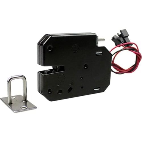 KINGJOIN small electric lock 12v door lock electromagnetic door lock easy to install smart electromagnetic cabinet lock