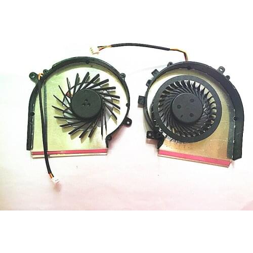 New original CPU GPU cooling fan For MSI GE72 GE62 PE60 PE70 GL62 GL72 fan Cooler PAAD06015SL N317 N318 0.55A DC 5V N303 N302