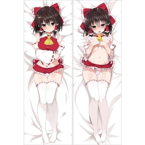 Hot Japanese Anime Hugging Pillow Cover Case Pillowcases Decorative Pillows Double-Sided 2Way 2WT TouHou Project 50x160CM