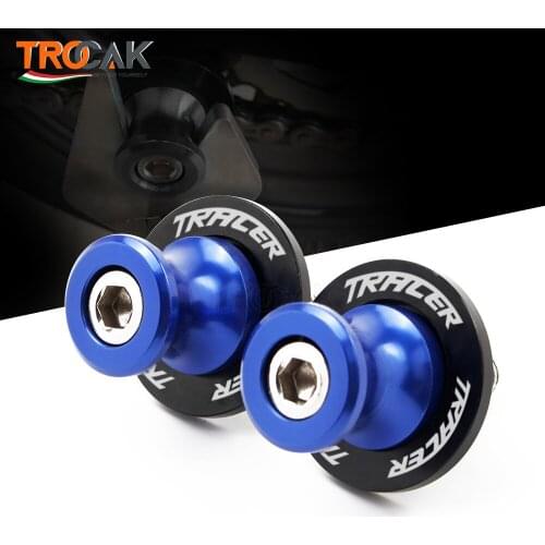 Motorcycle 6MM CNC Swingarm Spools Stand Screws Slider FOR YAMAHA Tracer900 GT Tracer 900 700 GT Tracer700 MT09 MT07 2016-2021