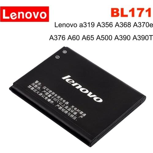 Original Lenovo A319 A356 A368 A370E A376 A390 A390T BL171 Battery Cellphone NEW 1500mAh
