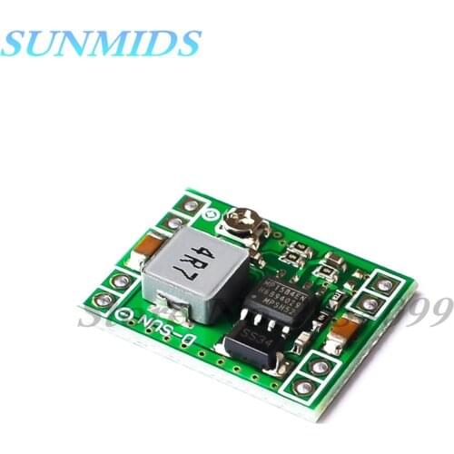 10pcs Ultra-Small Size DC-DC Step Down Power Supply Module MP1584EN 3A Adjustable Buck Converter for Arduino Replace LM2596