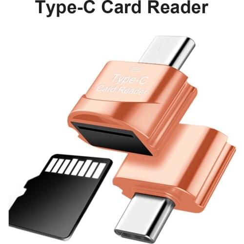 Portable USB 3.1 Type C to TF Adapter OTG Card Reader Mobile Phone Memory Card Reader High Speed USB Adapter for Huawei Laptop