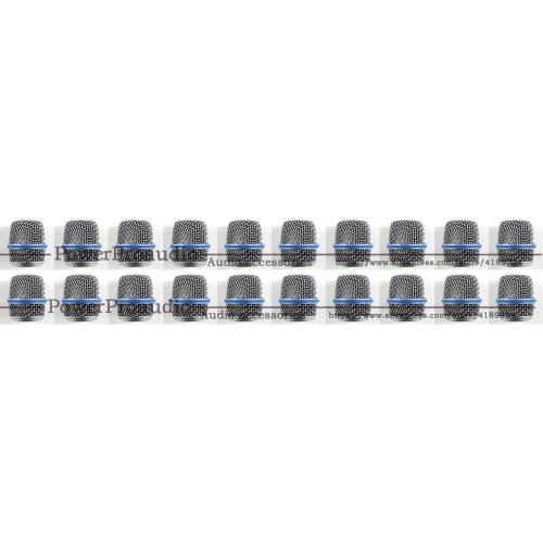 20pcs Microphone Ball Mesh Grille For Shure BETA57A Microphone Accessories Ball Head Replacement Accessory