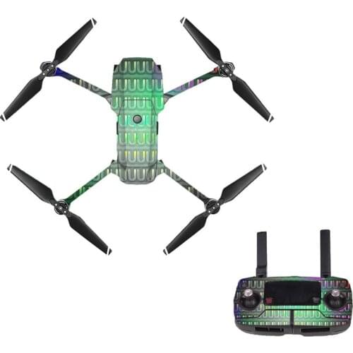 Symbol Style 1 Decal Skin Sticker For DJI Mavic Pro Drone + Remote Controller + 3 Batteries Protection Film Cover