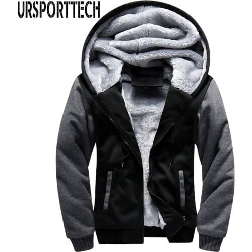 Мужские флисовые толстовки URSPORTTECH China At AliExpress