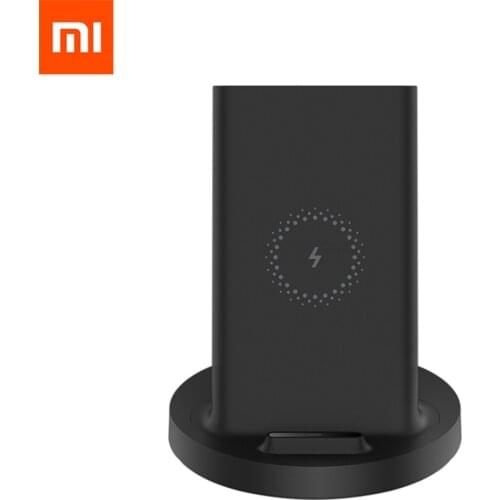 Xiaomi Vertical Wireless Charger 20W Max Flash Charging Qi Compatible Multiple Safe Stand Horizontal for Mi 9 (20W) MIX 2S / 3