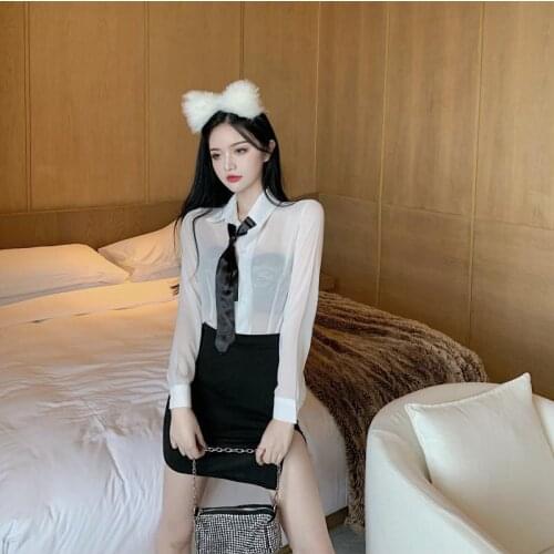 Women Sexy Teacher Uniform Erotic Cosplay Temptation Mini Skirt Miss Secretary Costume Office Role Playing Outfit Themed Dress