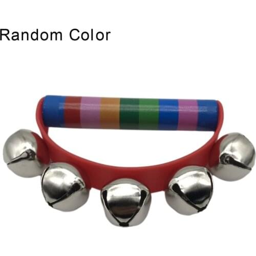 Dental House Baby Musical Toys Handbell Semicircle Rattle Toy Infant Music Instruments Ages 6 Months & Up Training Listening Toy