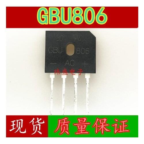 10pcs GBU806 8A/600V