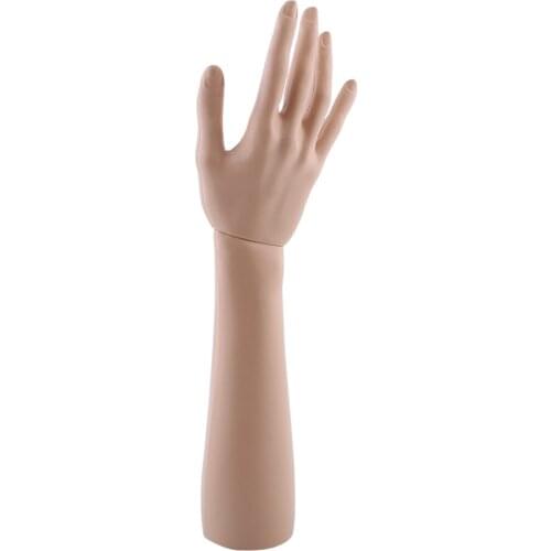 36cm Female Right Hand Mannequin Jewelry Watch Gloves Display Stand Holder Model Arm Display Base DIY accessories Display Holder