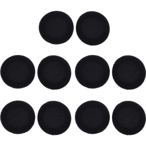 5pairs/10pcs 55mm Sponge Foam Pads Ear Pad Sponge Earpads high quality Headphone Cover For Headset 2.15 inch 5.5cm