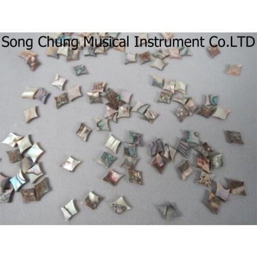 50Pcs decorate inlay 0.31"x0.43"mother of pearl shell blanks diamond style