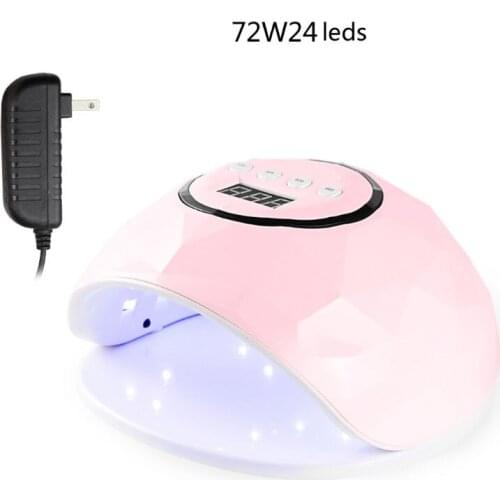 86W UV 39 LED Lamp Nail Dryer Auto Sensor Cabine LCD Display Gel Polish Curing 4 Timer Setting Machine Nail Art Tools EU/US Plug