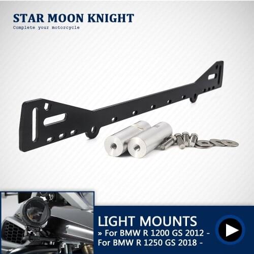 For BMW R1200GS R1250GS R 1200 1250 GS Motorcycle Accessories Auxiliary Light Mounting Brackets Driving Lamp Spotlight Holder