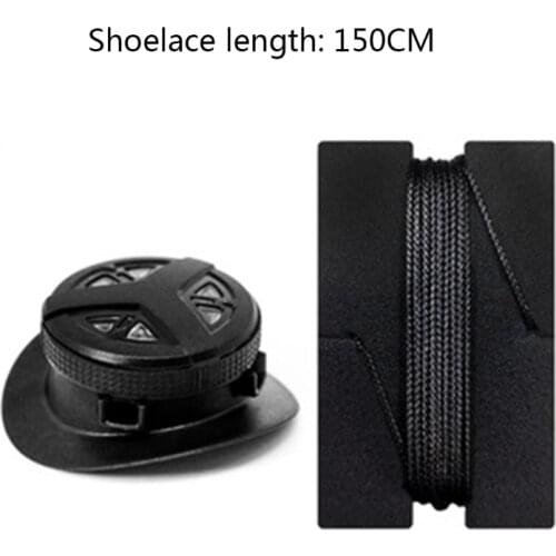 448D Automatic Lacing Device Rotating Shoelaces Revolving Buckle Tool Fast Rotate Button Shoelaces Artifac Tight-loose Buckle