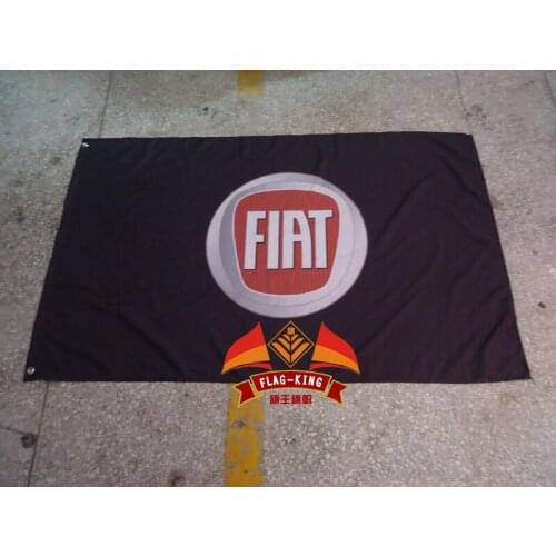 FIAT car racing team flag,FIAT car club banner,90*150CM polyster flagking brand flag