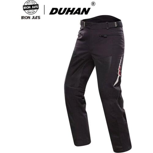 DUHAN Motorcycle Riding jersey Apparel Suits Motorbike Racing Pants jackets Anti fall Reflect clothing With CE pads Knee Protect